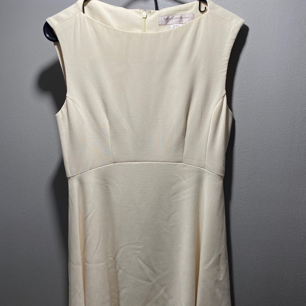 French Connection dress in Cream.  US 10